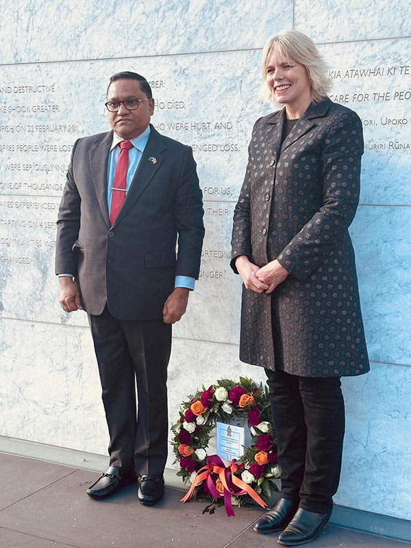 විදේශ අමාත්ය විජිත හේරත් මහතාව ඕස්ට්රේලියා සහ නවසීලන්ත පාර්ලිමේන්තු විසින් පිළිගනී